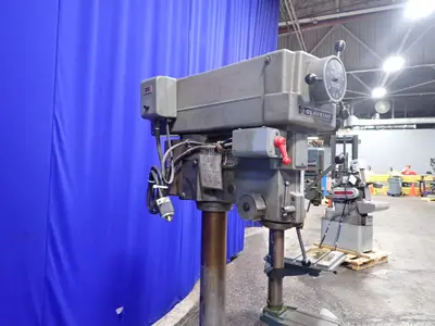 Used CLAUSING 2276 Heavy Duty & Sensitive Single Spindle Drills Ohio US | HGR 24 #1290310