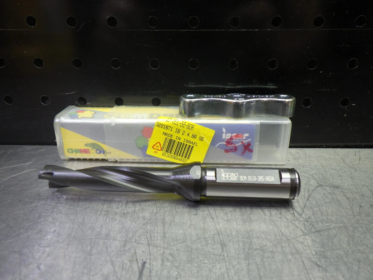 Iscar .531-.547" Coolant Thru Indexable Drill DCM 0531-265-063A (LOC2863C)