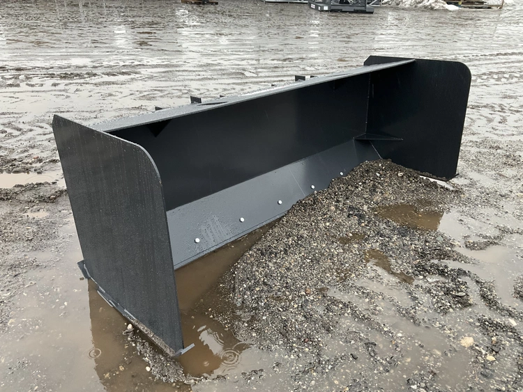 Used JCT SNOW PUSHER BOX BLADE SKID STEER ATTACHMENT Snow Removal & Equipment Michigan US | Miedema Asset Management Group #1325824