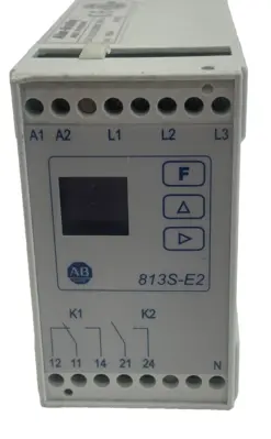 USED A / B 813S-E2BD60 PHASE MONITOR SER. A 115V 50/60HZ