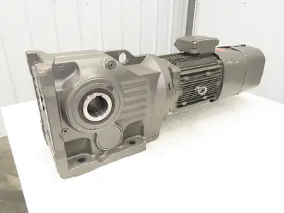 Sew Eurodrive KA87B DRL132S4BE11/TF/ES7S/AL Gearmotor 96-143RPM 329-500V 3PH