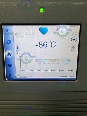 USED THERMO REVCO UXF70086D62 -86 ºC LABORATORY FREEZER 28.8 CU FT 115V