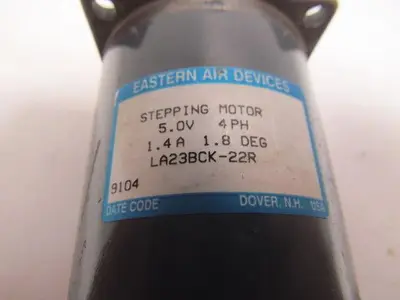 Eastern Air Devices LA23BCK-22R Stepping Motor 5.0V 4PH 1.4A 1.8DEG