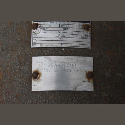 Consolidated 4 in Safety Relief Valve