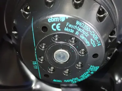 USED EBM W4D350CA0614
