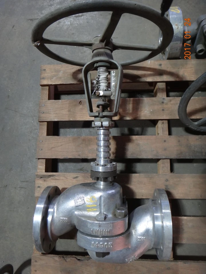 Annin 4", Class 300, 316SS, Control Valve