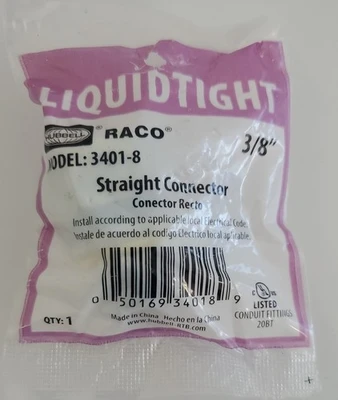 NEW Hubbell 3401-8
