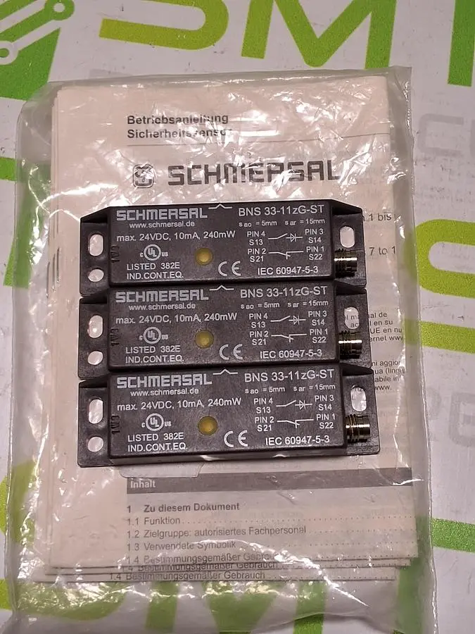 SCHMERSAL BNS 33-11zG-ST SAFETY SENSOR - BRAND NEW