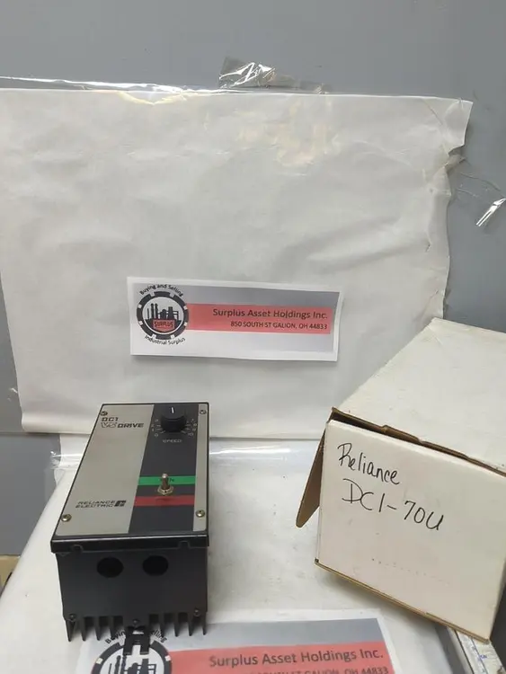 Used RELIANCE DC1-70U Industrial Controls | Surplus Asset Holdings #1221796