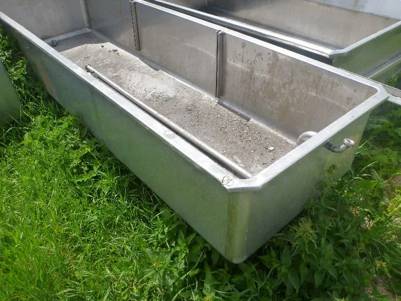 1400 Litres Stainless Steel Rectangular Storage Tank