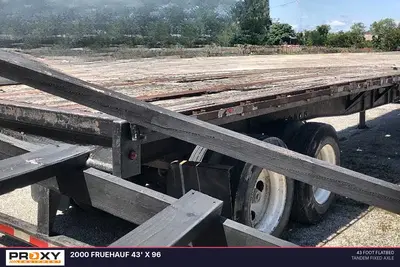 Used 2000 FRUEHAUF 43' X 96 Flatbed Trailers Louisiana US | Proxy Equipment #1377796