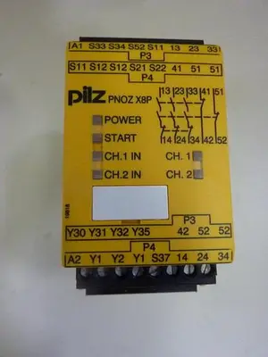 USED PILZ PNOZX8P24VDC3N/O2N/C2SO