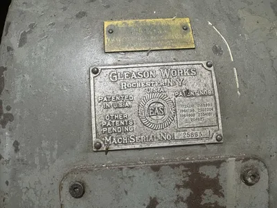 GLEASON 16 BEVEL GEAR GENERATORS SPIRAL | Piselli Enterprises (5)