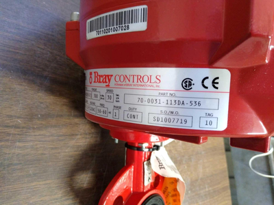 Bray 70-0031-113DA-536 Butterfly Valves | Fram Fram LLC (13)