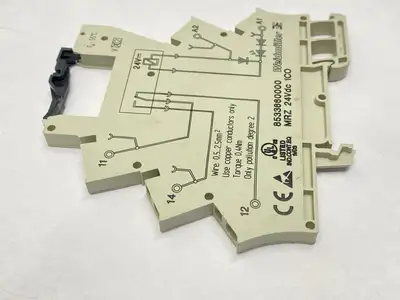 Used Weidmuller Relay Base 8533660000 LOT OF 7 Misc Electrical & Power Parts Michigan US | Maverick Industrial Sales #1395563