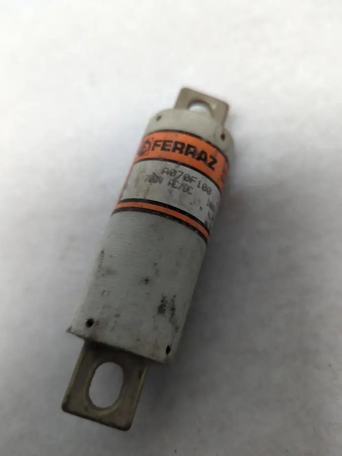 Used FERRAZ SHAWMUT A070F100 Miscellaneous Equipment (Electrical & Power) Ohio US | Surplus Asset Holdings #1245013