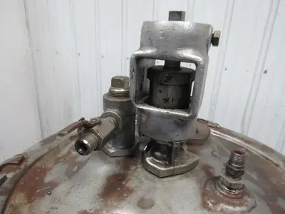 5 Gallon Galvanized Steel Pressure Pot Tank W/Agitator