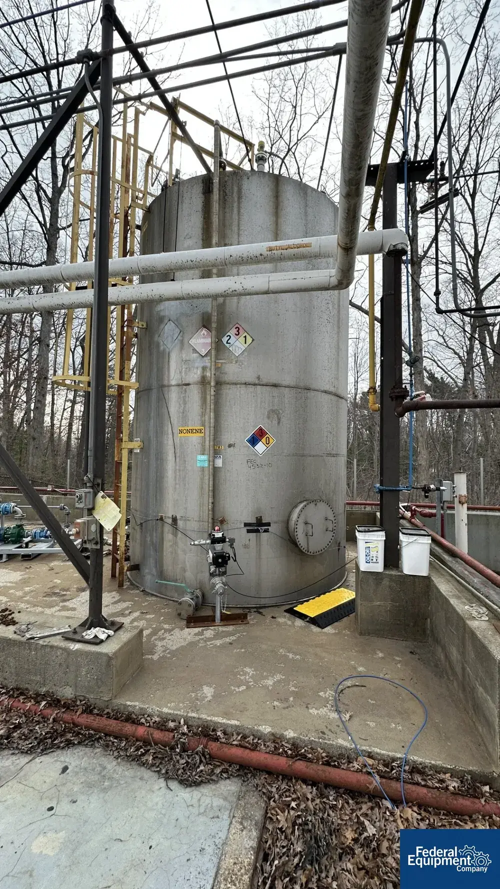 USED McDaniel Manufacturing 10000 Gal McDaniel Tank MFG Tank, S/S