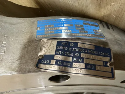 Tricentric Valve 12” Butterfly Valve CN3MN Lug Style