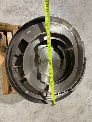 USED FORTVILLE FEEDERS 24" AT WIDEST POINT, 11" INNER