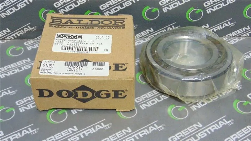 Dodge NUP2212ECP.C0/C3 Cylindrical Roller Bearing New NIB