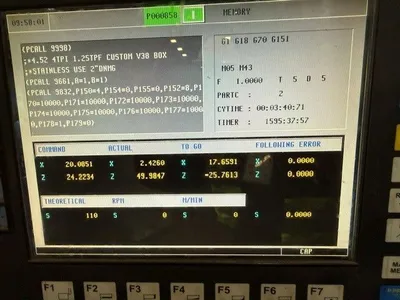 Used 2010 MODERN TNC-770-3000B 9 Oil Field & Hollow Spindle Lathes Alberta CA | Merchant Machine Tools Inc #1553135