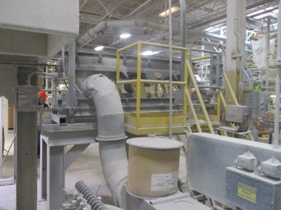 12' Long x 20" Wide Witte Fluid Bed Dryer/Classifier