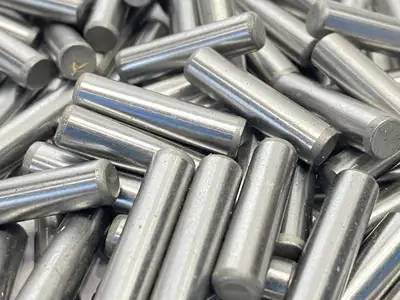 MSC34888 Dowel Pin 1/4" Diameter 1" Length SS Grade 8 LOT OF 106