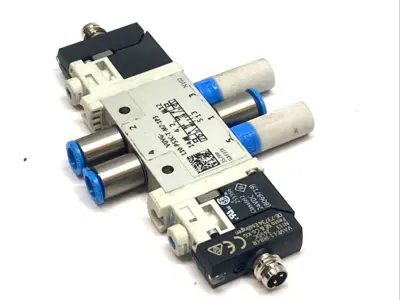 USED FESTO CLOSED SOLENOID VALVE 24VDC 574223