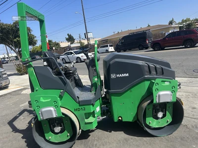 Used 2017 HAMM HD120VV Tandem Rollers California US | Lillo Machinery #1403783
