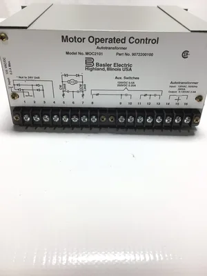 Basler Electric MOC2101 Motor Operated Control (MOC) Autotransformer Unit