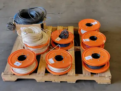 RW90 Cable Wire 12AWG 1/C 600V Black/Red/White/Blue (1 Skid)