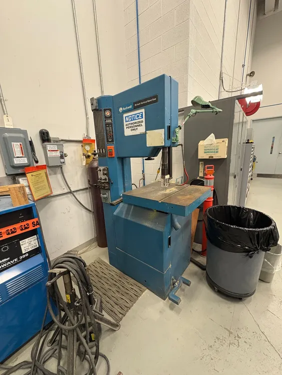 Used ROCKWELL 28-3X5 Vertical Band Saws South Carolina US | ESS Industrial Equipment Sales #1545478
