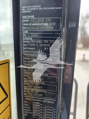 USED 2018 BELL B40E