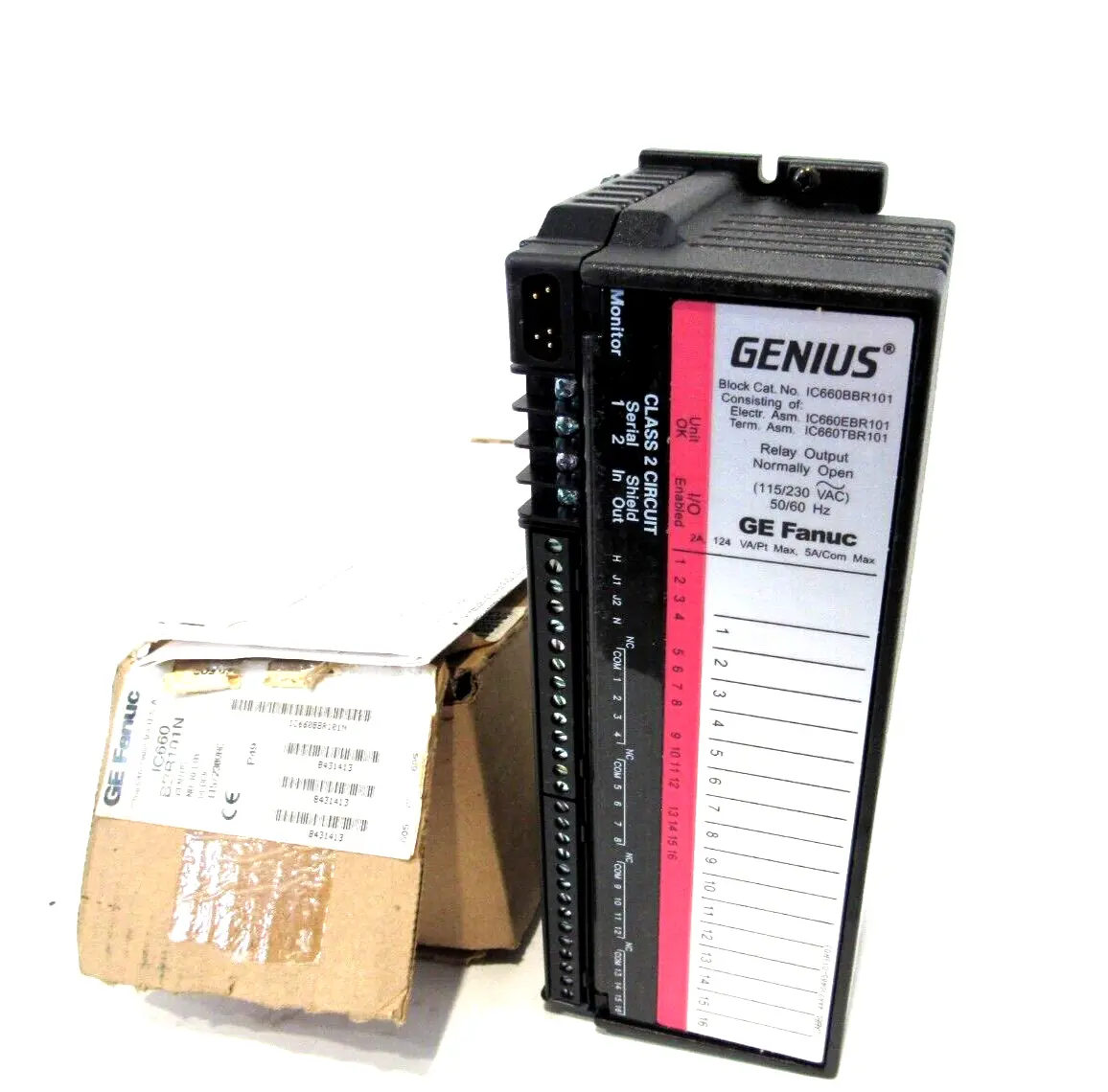 NEW GE FANUC IC660BBR101 RELAY BLOCK
