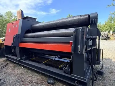Used 2014 AKYAPAK AKS 30/35, 1-3/4" X 10' WITH SUPPORTS Plate Bending Rolls including Pinch Arkansas US | SMF MACHINE TOOLS #301312