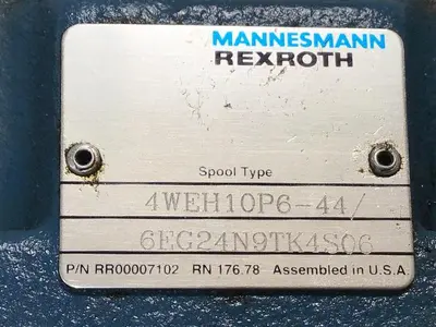 USED MANNESMANN REXROTH 4WEH10P6-44/6EG24N9TK4S06