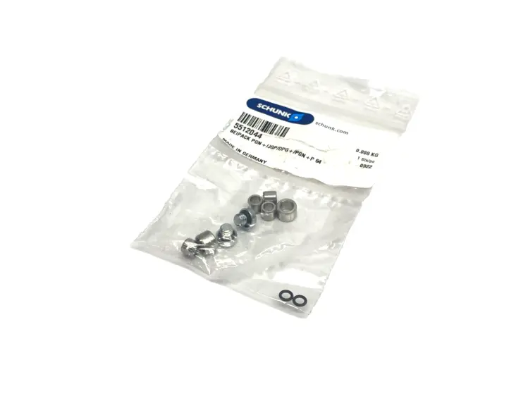 New | in-Stock SCHUNK GRIPPER ACCESSORY KIT, PGN+/JGP/DPG+/PGN+P 64 Parts (Hydraulics and Pneumatics) | Maverick Industrial Sales #1106328