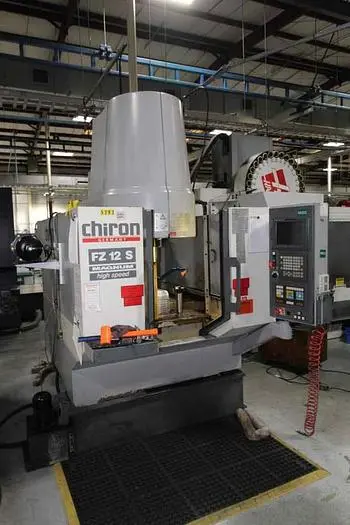 Used 2008 CHIRON FS 12S MAGNUM Vertical Machining Centers Wisconsin US | Lemke Machinery Sales #722319