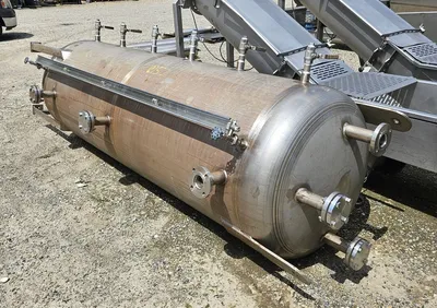 2017 STAINLESS TANK, INC. 450 Gallon 316L Full Vacuum Vessel VESSELS (Pressure rated tanks) | EcReCon Inc (2)