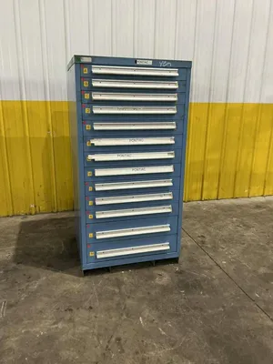 13 DRAWER x 30" x 28" x 59" HIGH LYON TOOL STORAGE CABINET: YOBRO #25395