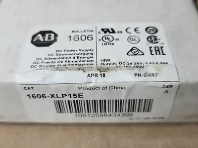 New | in-Stock 2018 ALLEN-BRADLEY 1606-XLP15E Misc Electrical & Power Parts British Columbia CA | Lenmark #1439134