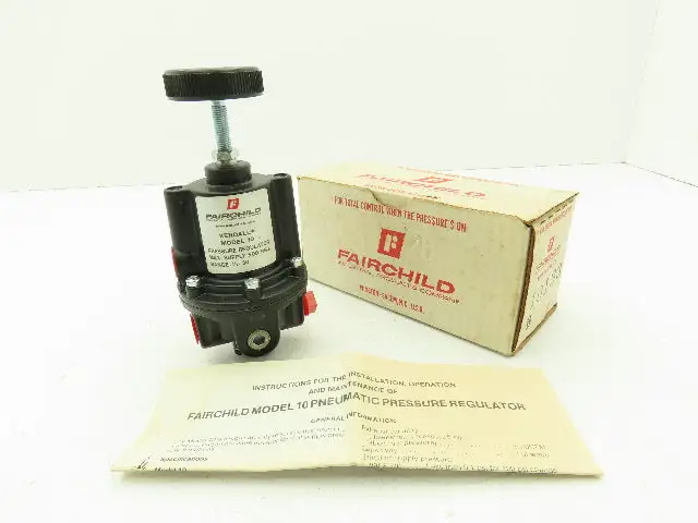 Fairchild 10133 Pressure Regulator 3/8" NPT Model 10B 500 PSI