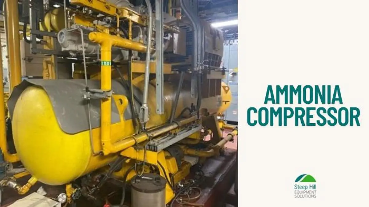 Frick 450 Hp Ammonia Compressor