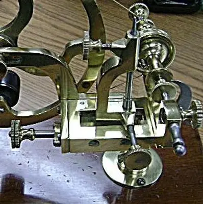 0451-385 Antique Topping Tool / Gearwheel Cutting Machine / Jeweler’s Lathe