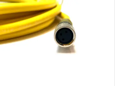 USED LUMBERG SENSOR CABLE M8 FEMALE 3‑PIN