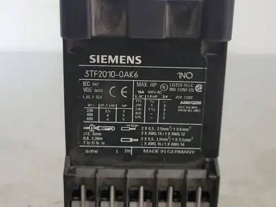 USED SIEMENS 3TF2010-0AK61