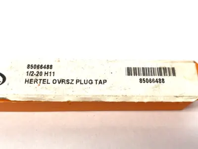 New | in-Stock HERTEL STRAIGHT FLUTE TAP: 1/2-20 UNF, 4 FLUTE, PLUG CHAMFER, HSS Taps & Dies Michigan US | Maverick Industrial Sales #1091310