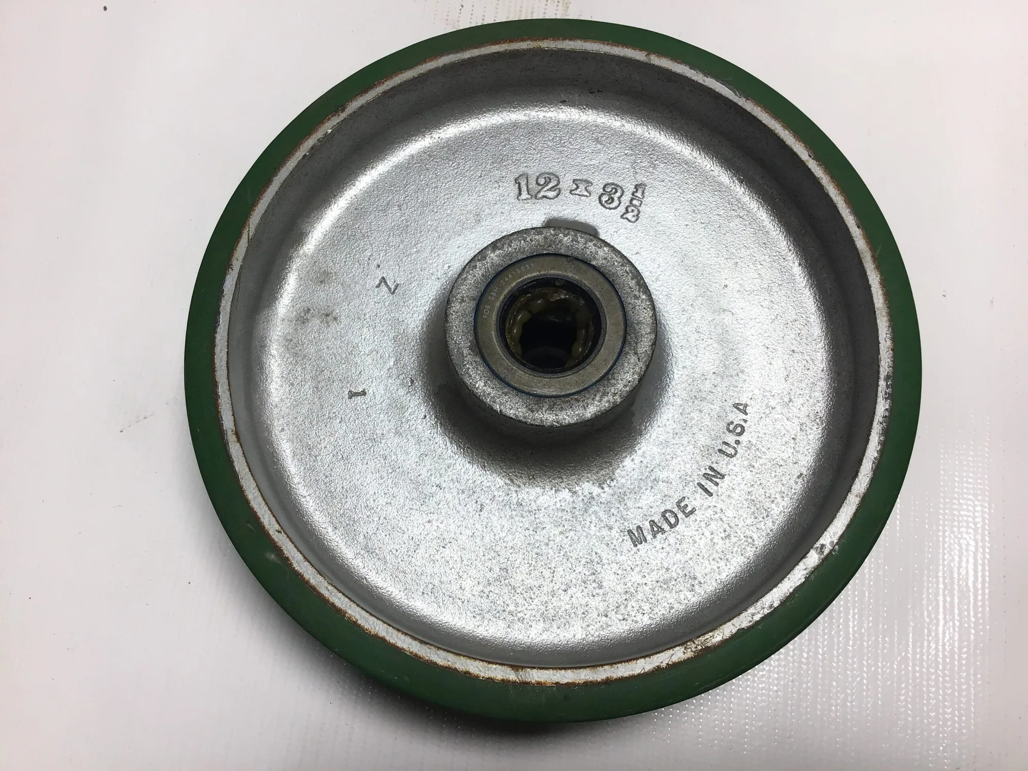 Unbranded FOS SBH 24415031 Heavy-Duty Polyurethane Caster Drive Wheel 12×3-1/2