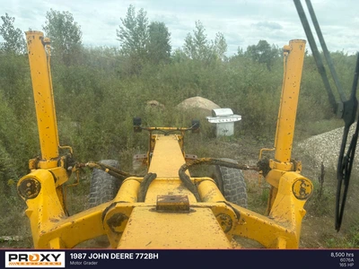 Used 1987 DEERE 772BH Motor Graders Minnesota US | Proxy Equipment #1486182